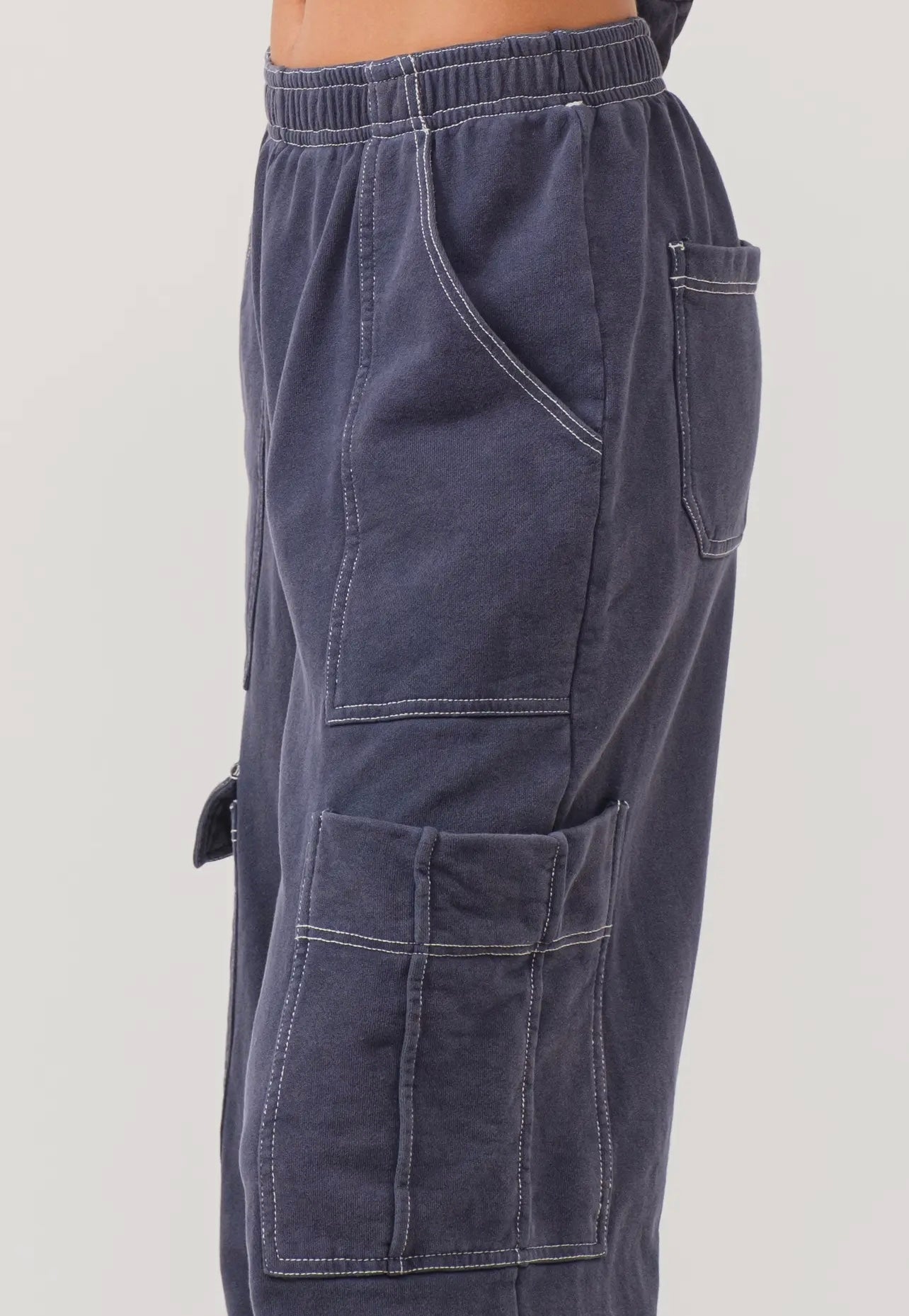 Karina Loop Terry Cargo Pant