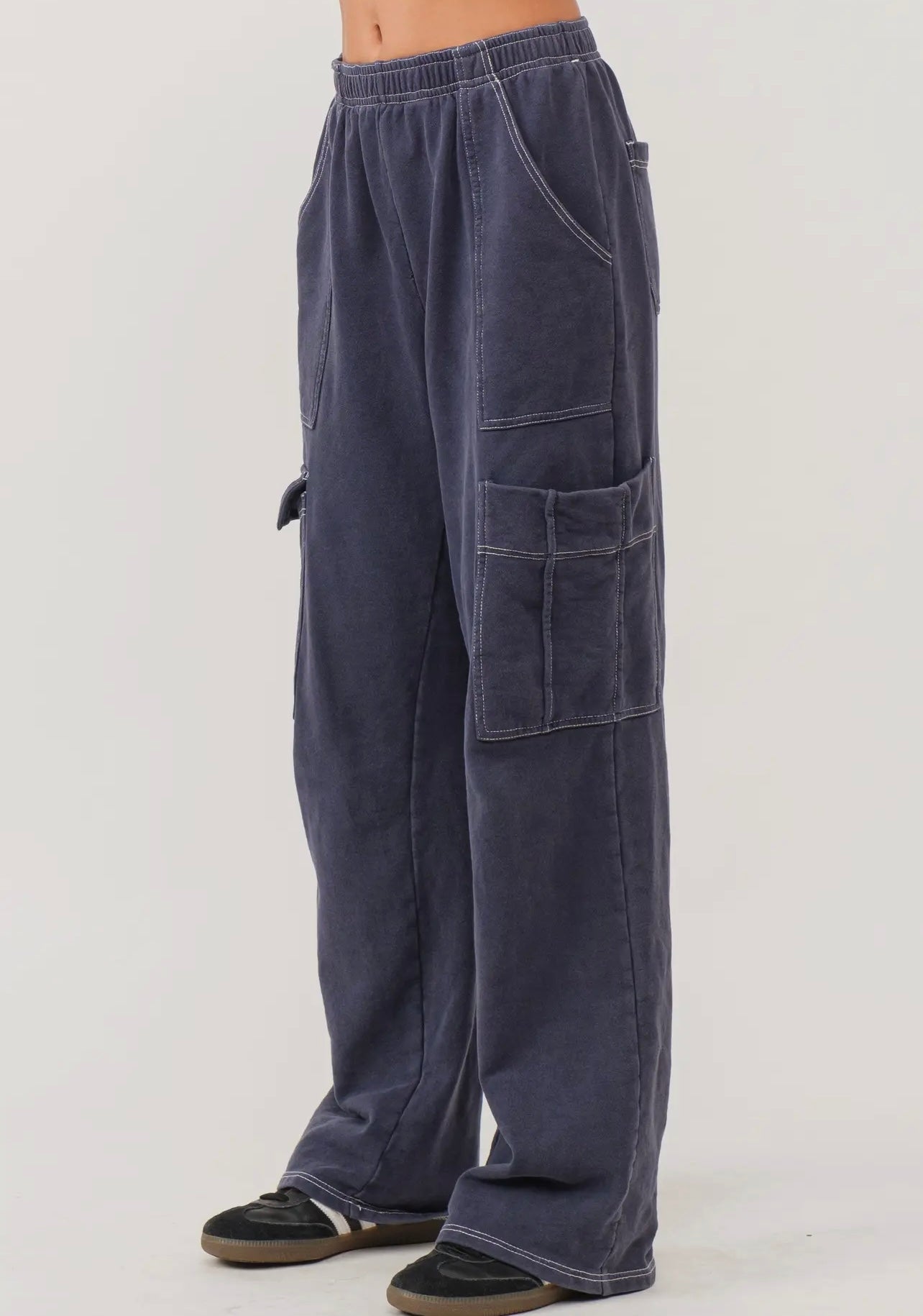 Karina Loop Terry Cargo Pant