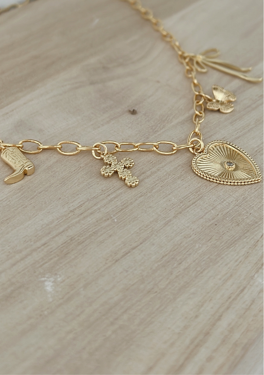 Summer In The Country Charm Necklace
