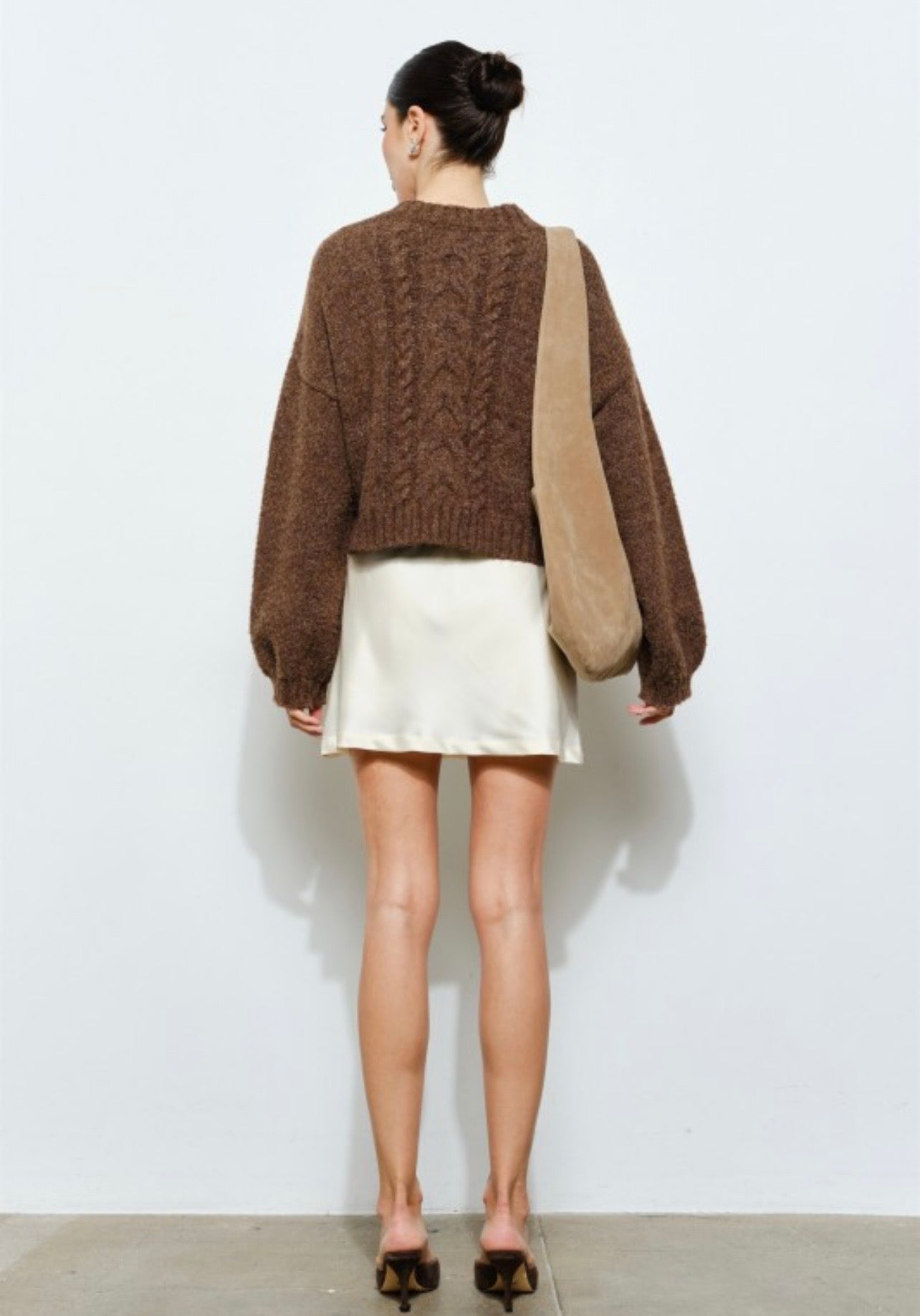 Eros Cable Knit Cardigan