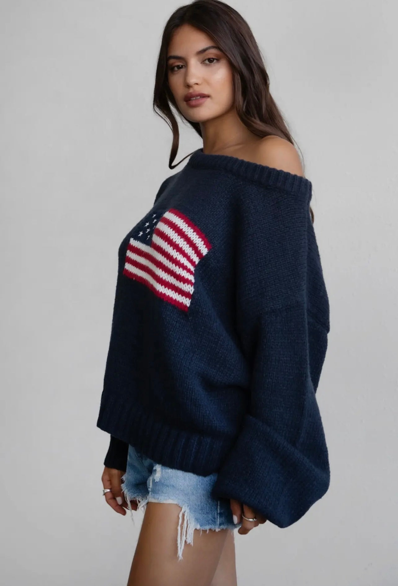 American Honey Knit in Navy