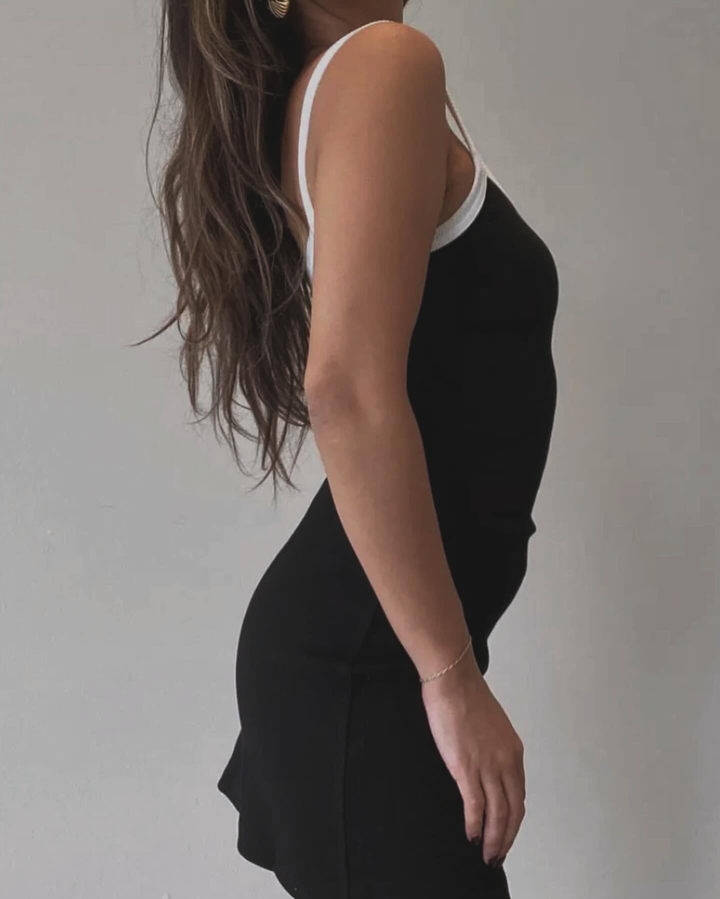 It Girl Ribbed Mini Dress