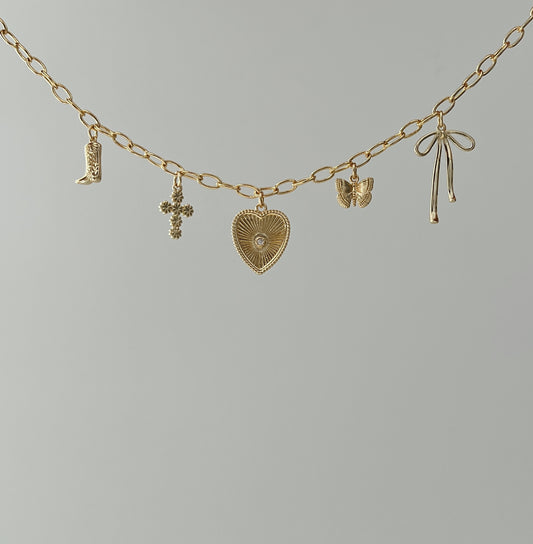 Summer In The Country Charm Necklace