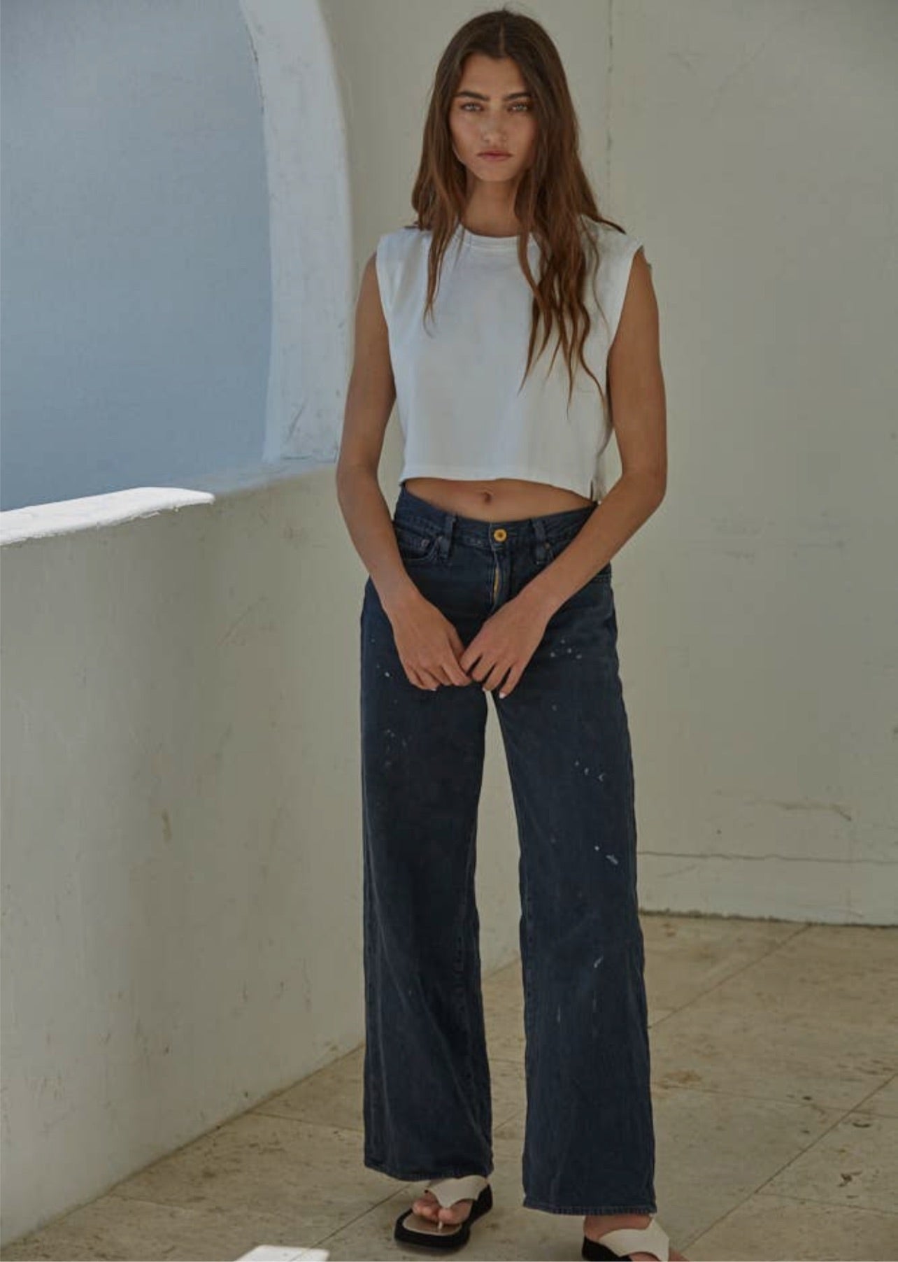Solene Crop Tee