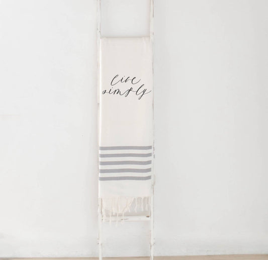 Love Simply Lightweight Throw Blanket