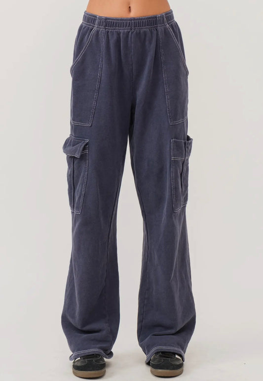 Karina Loop Terry Cargo Pant