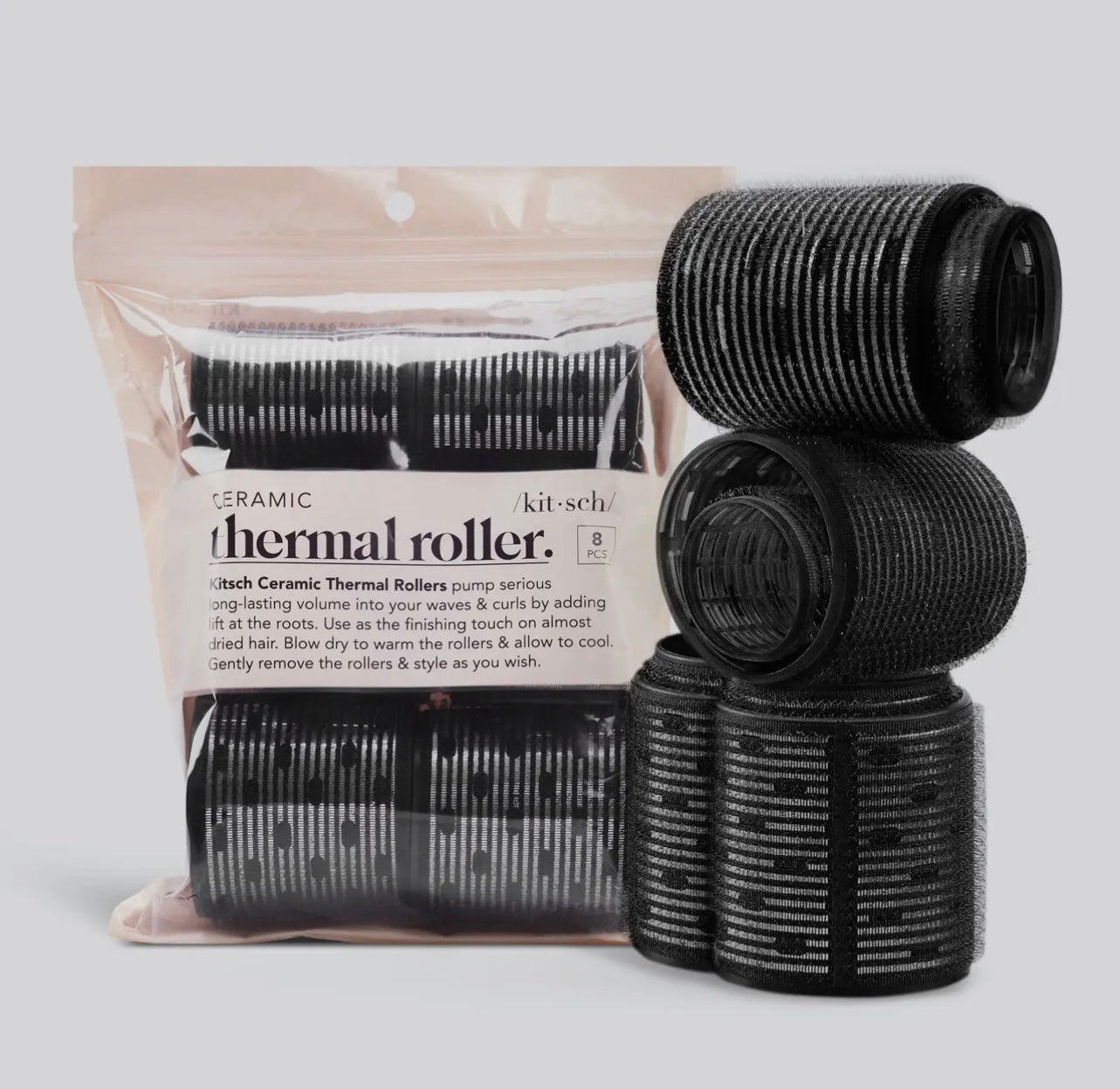Ceramic Hair Roller 8pc Variety Pack