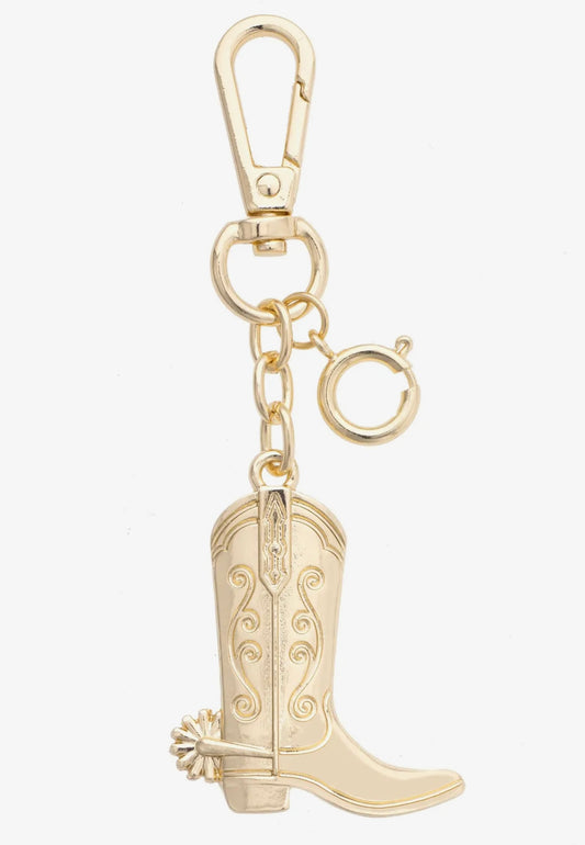 Cowboy Boot Bag Charm