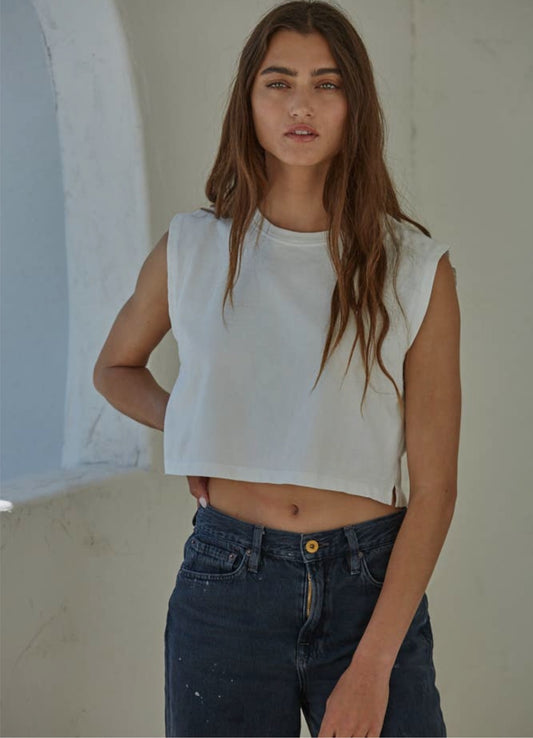 Solene Crop Tee